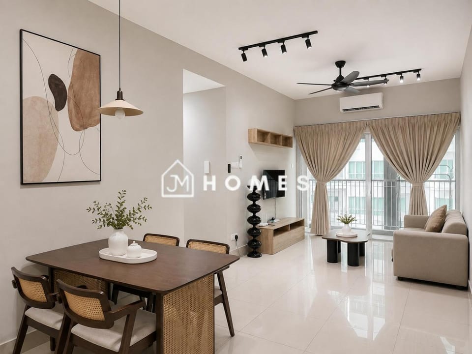 2BR Razak City KL LRT Access Free Parking #A4 Apartment in Federal Territory of Kuala Lumpur