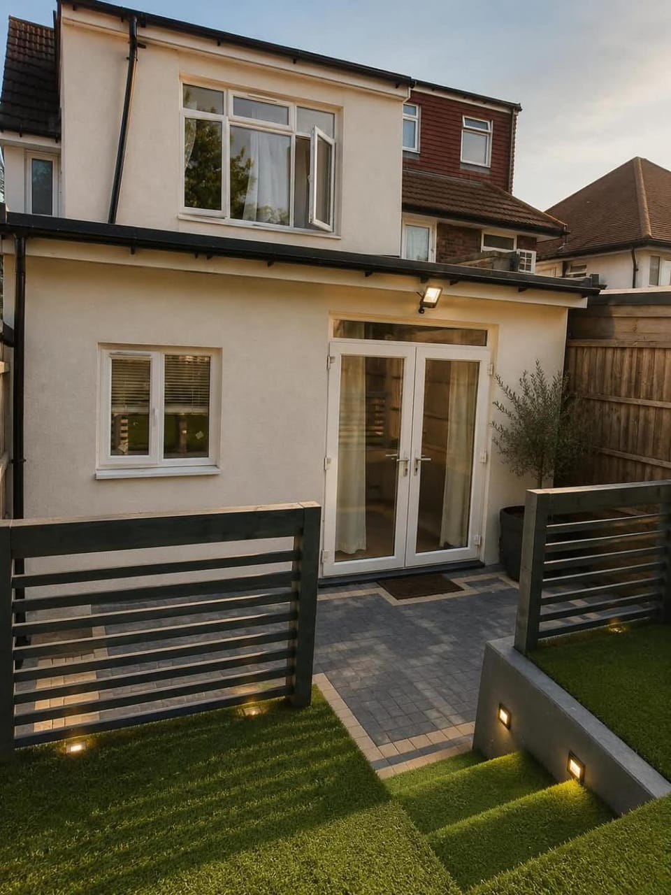 Property building, Day, Garden, Garden view