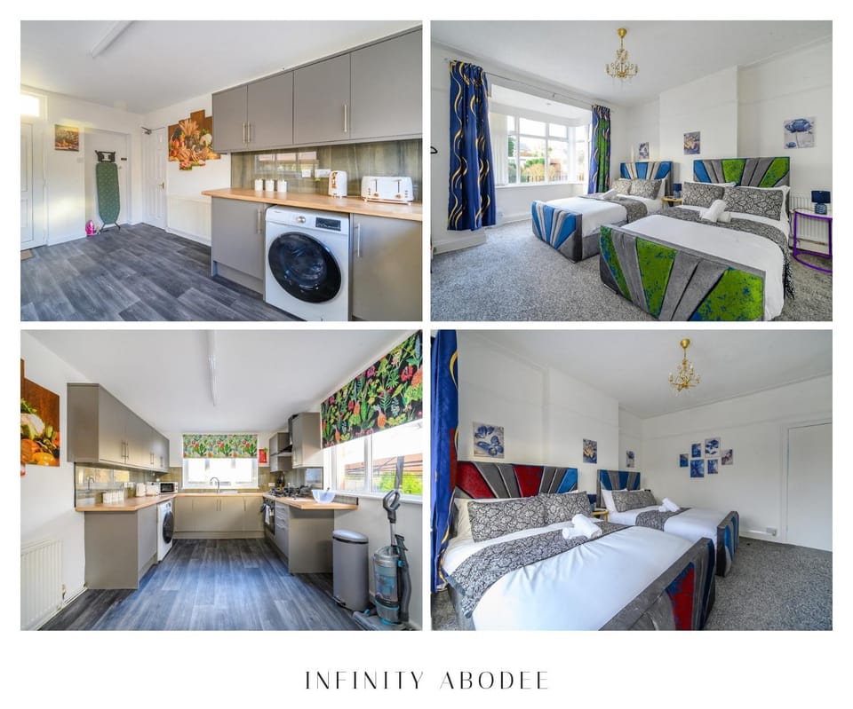 B4F7H - Amazing House with Hot Tub & Game Room Villa in Dewsbury