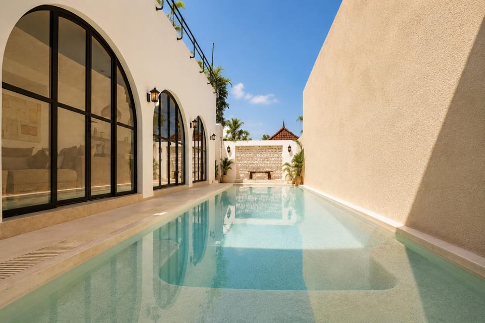 Pool view, Swimming pool