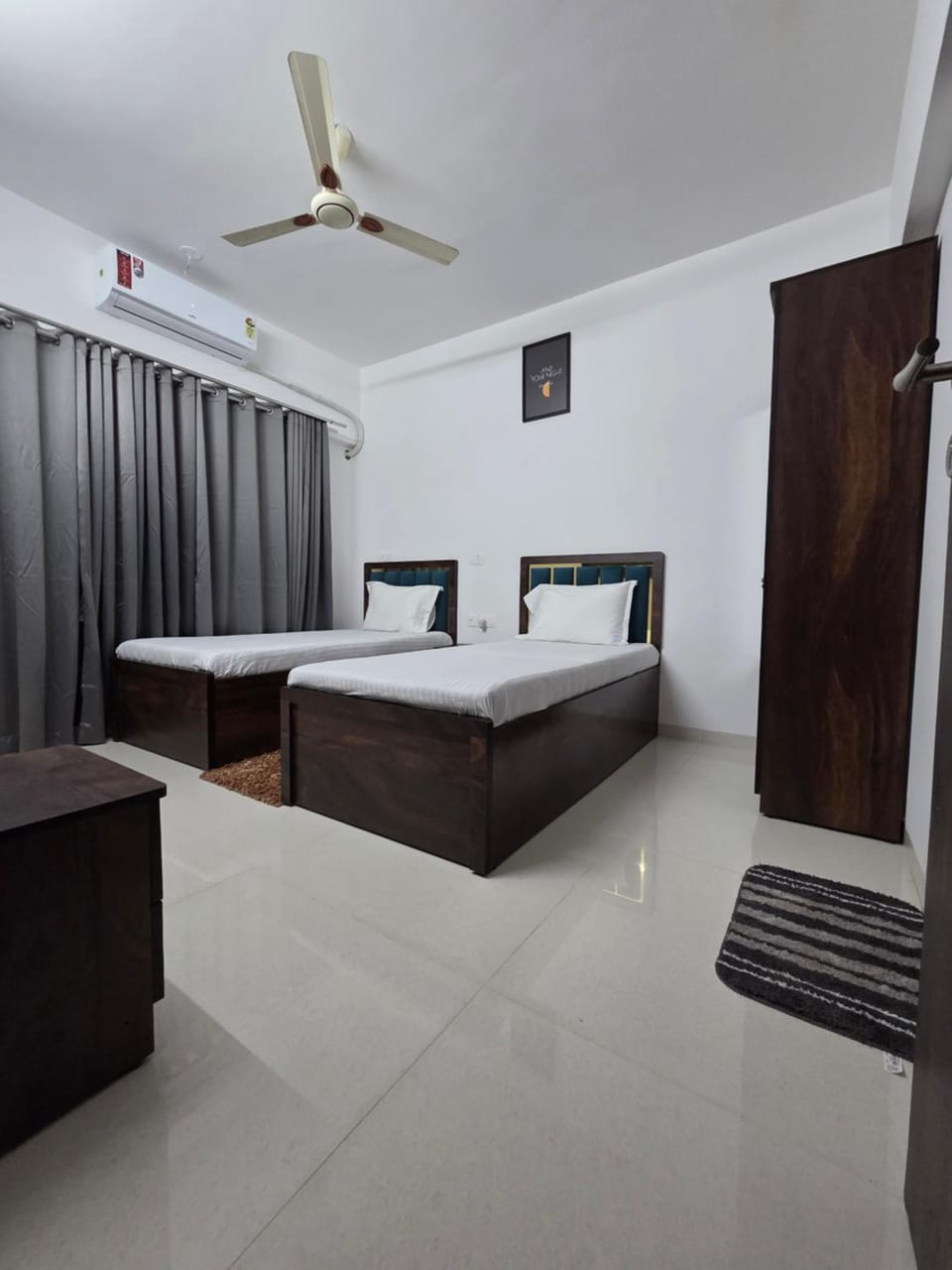 Bed, Bedroom, wardrobe