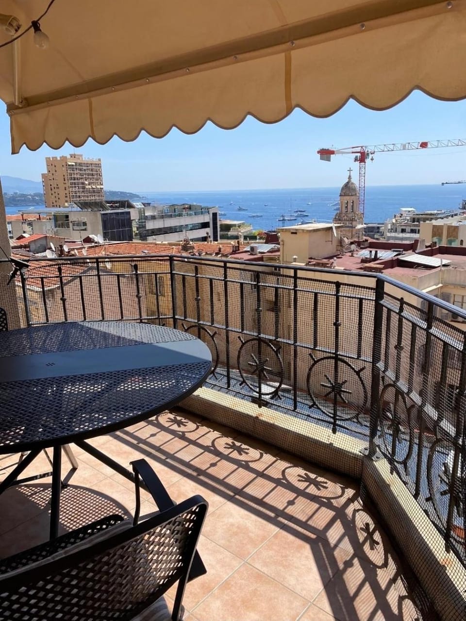 Patio, Day, Natural landscape, Balcony/Terrace, Dining area, Sea view
