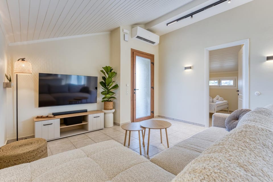 River Attic Apartment in Corfu