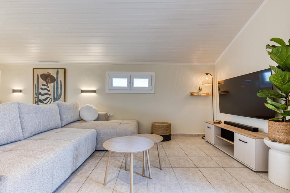 River Attic Apartment in Corfu