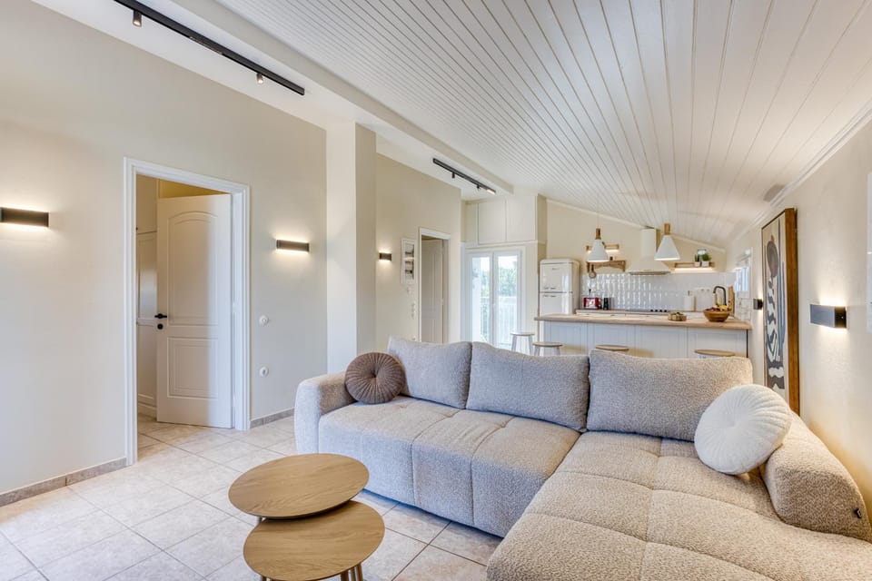 River Attic Apartment in Corfu