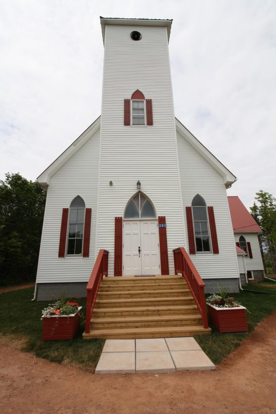 The Church House in New Brunswick House in New Brunswick