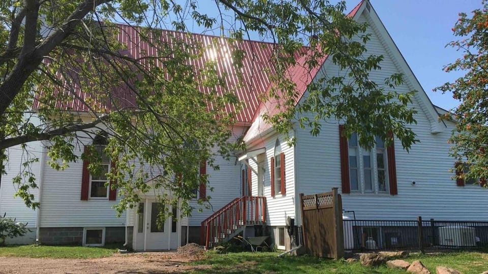 The Church House in New Brunswick House in New Brunswick