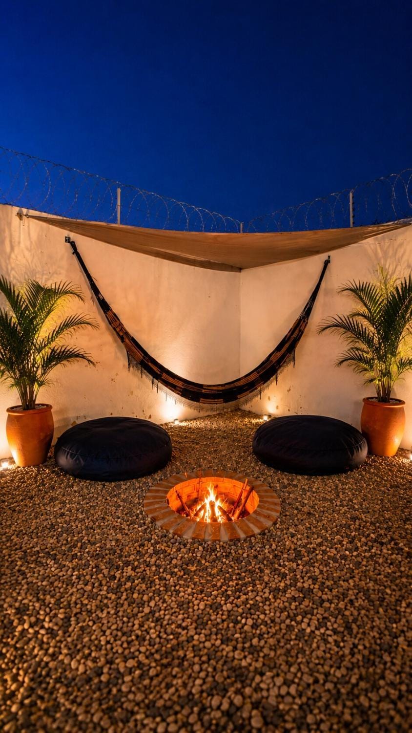 Patio, Night