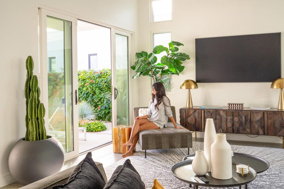 Private Pool & Spa Secluded Miralon Retreat House in Palm Springs