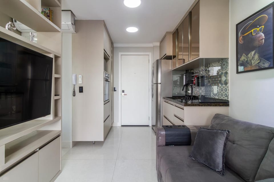 PISICINA - GARAGEM - SAUNA - Ao lado do metro Santa Cecilia Apartment in Sao Paulo City
