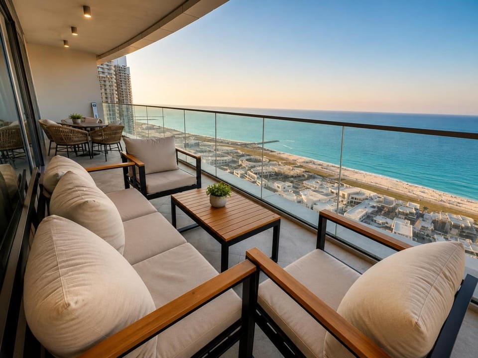 View (from property/room), Seating area, Sea view