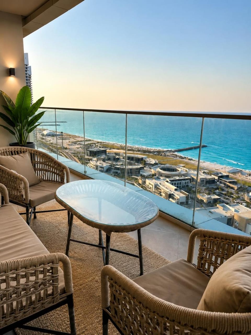 View (from property/room), Balcony/Terrace, Beach, Sea view