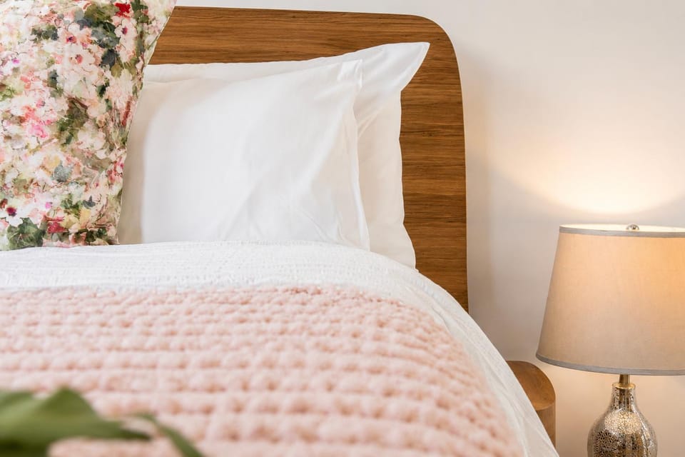 Bed, Decorative detail, Bedroom