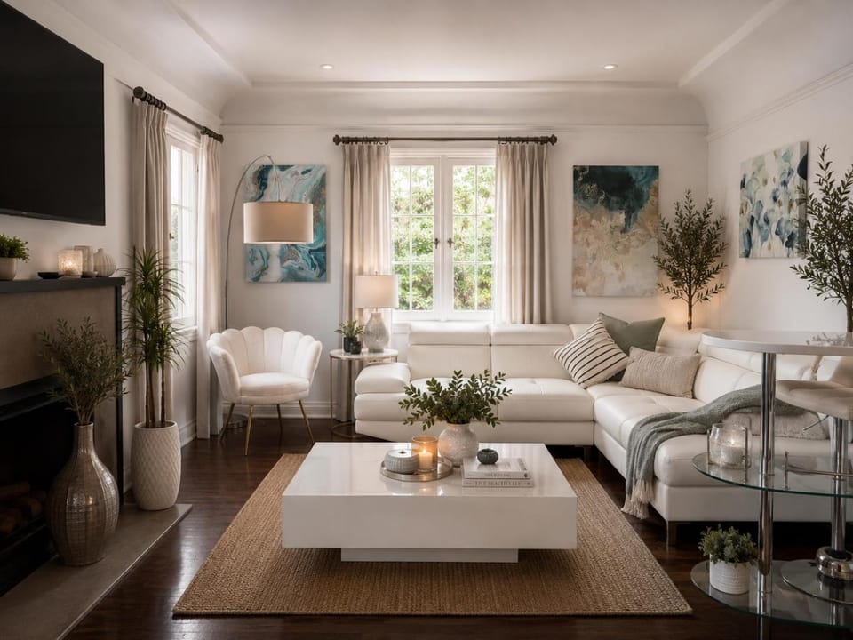 Living room, Seating area