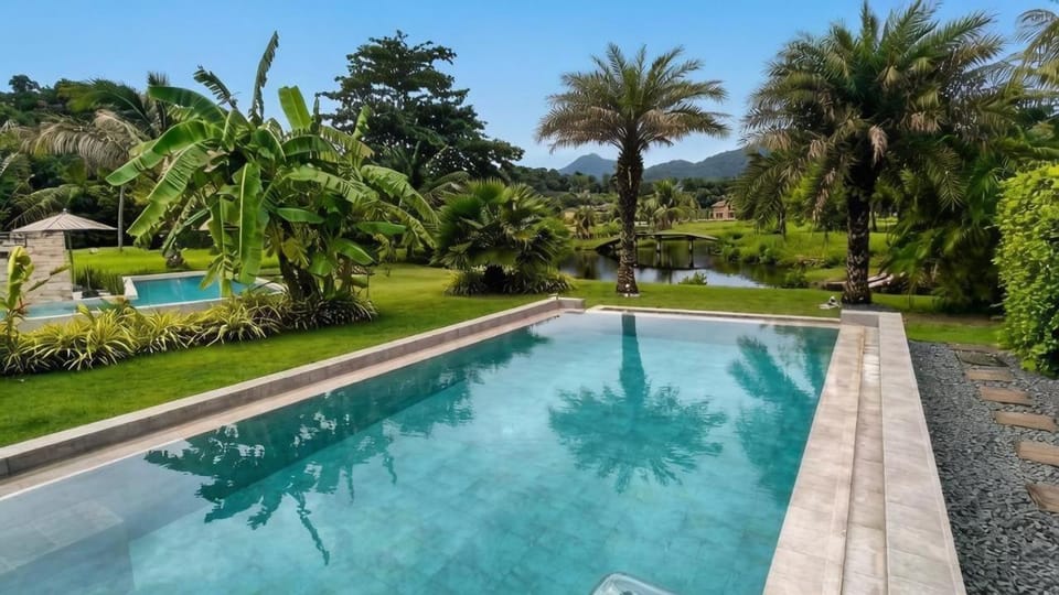 Garden view, Mountain view, Swimming pool