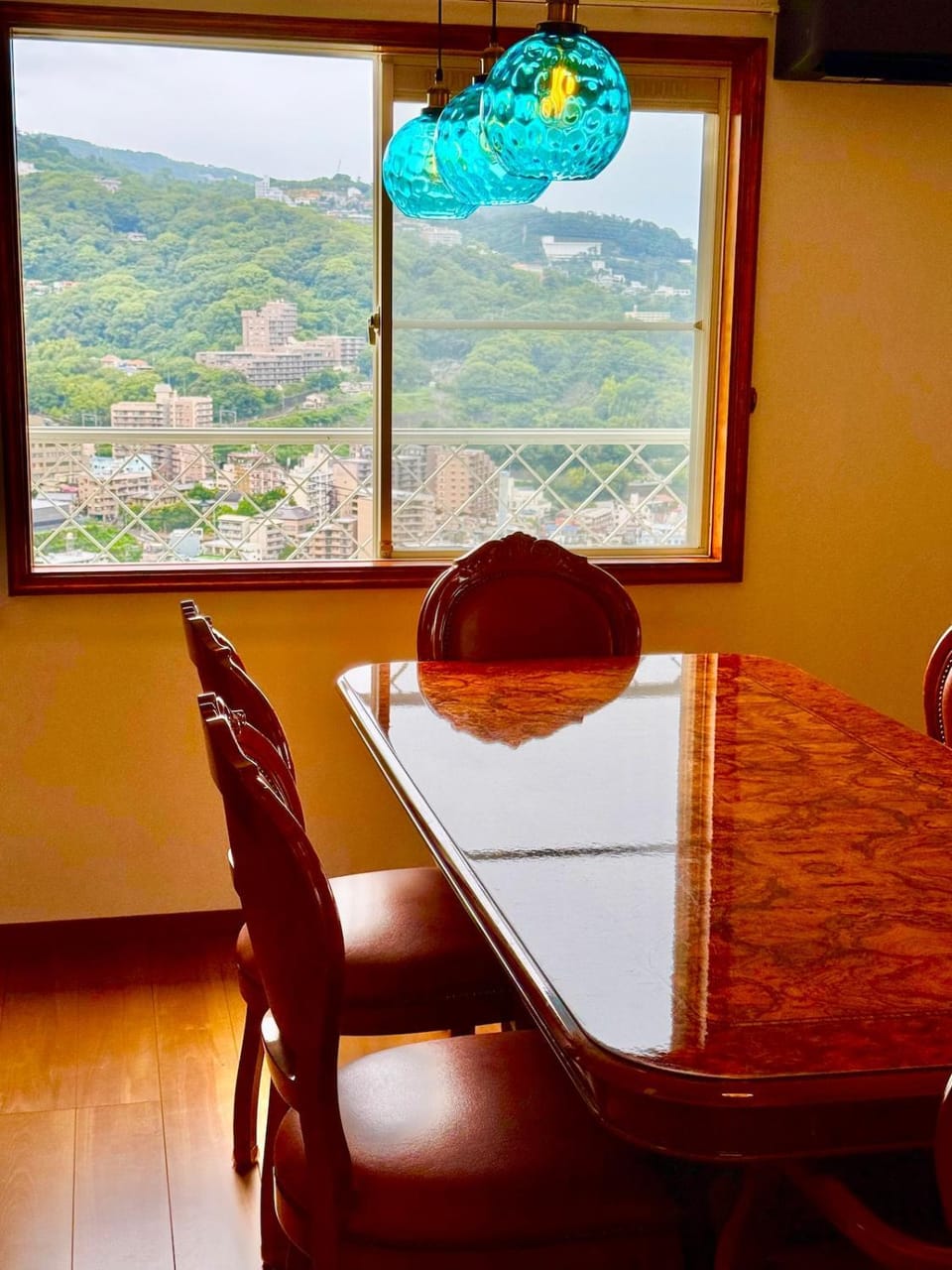 Natural landscape, Dining area, Mountain view