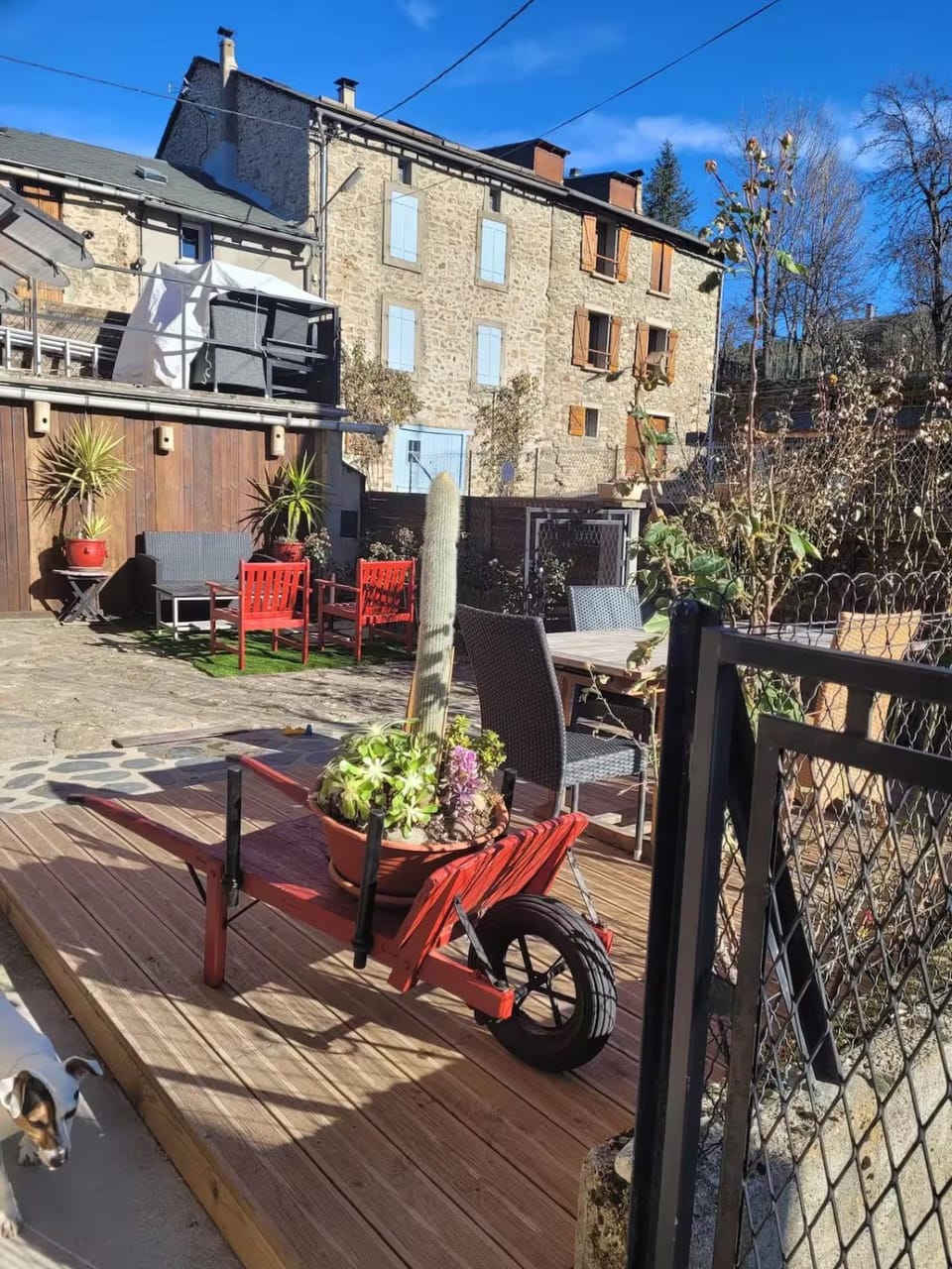 Patio, Garden, Garden view