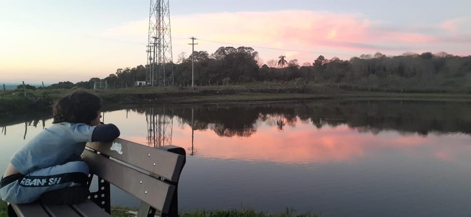 Natural landscape, Fishing, Lake view, Sunrise