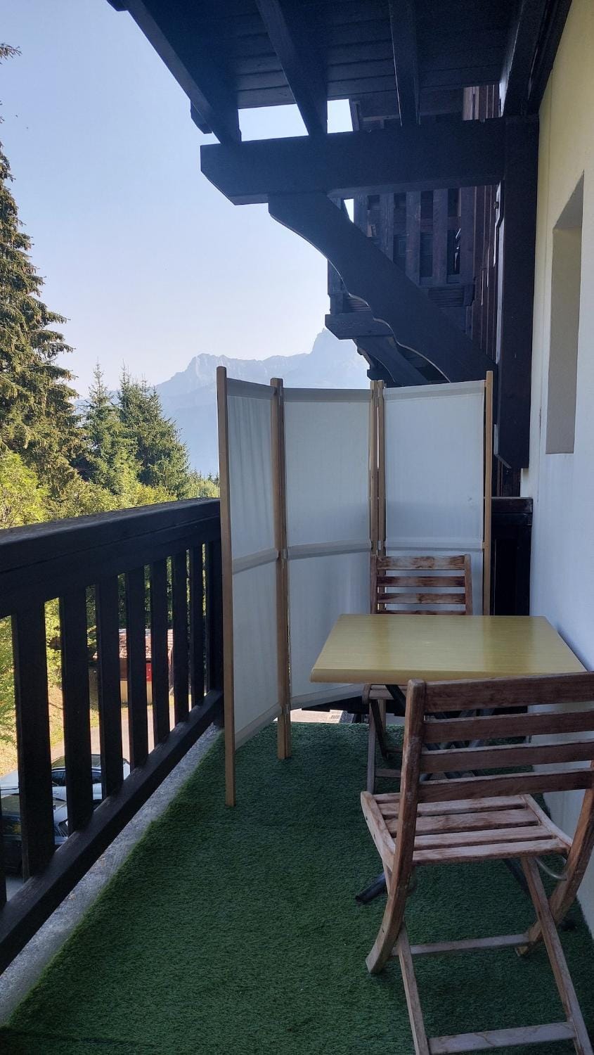 Joli studio dans son écrin de verdure Apartment in Combloux