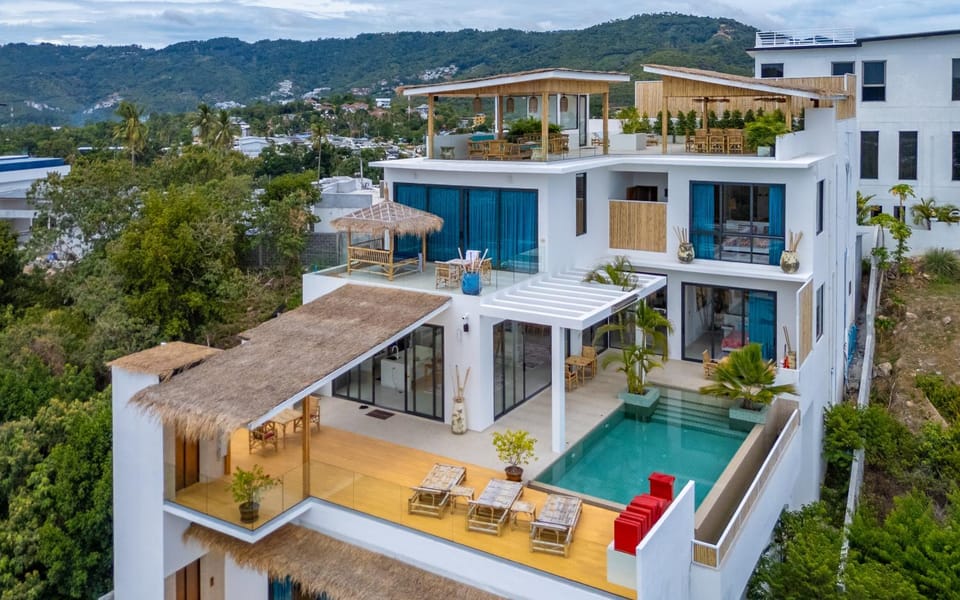 Villa Solara 360 Sea View, Bang Rak Hills Villa in Ko Samui