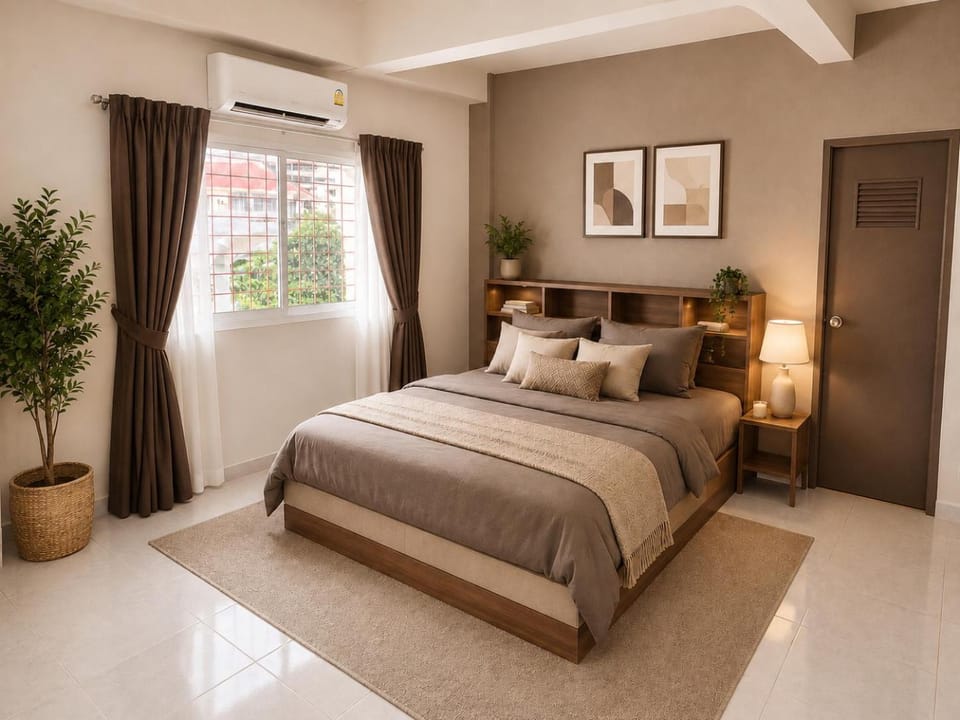 Bed, Photo of the whole room, Bedroom