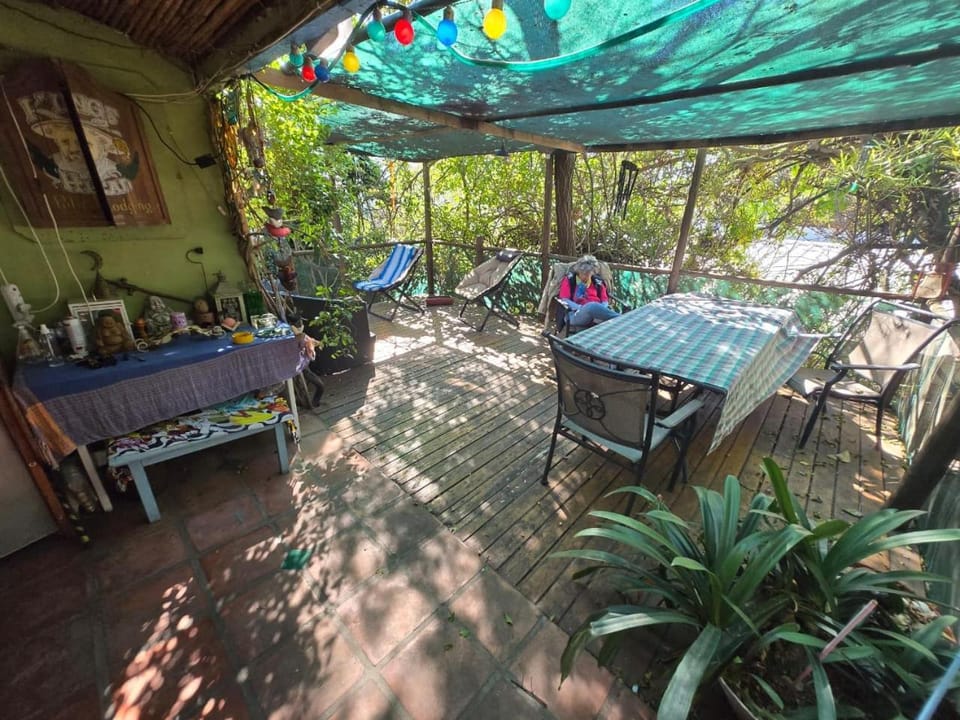 Spring, Day, Garden, Dining area, Garden view