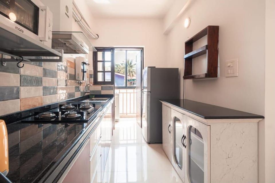 Chic 1BHK Stay in Siolim North Goa Apartment in Goa, India
