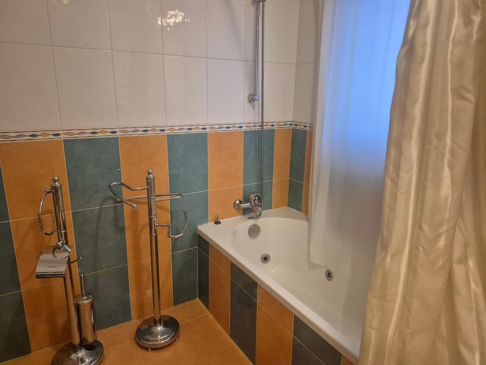 Bathroom, Living room
