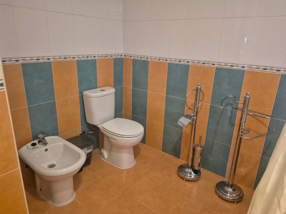 Bathroom, Living room