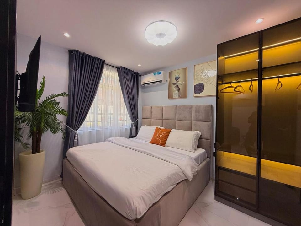 Cozy 1 bedroom Apartment - 5 mins drive to Eko Hotel Apartment in Lagos