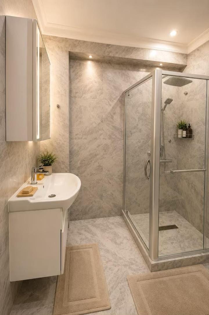 Shower, Bathroom