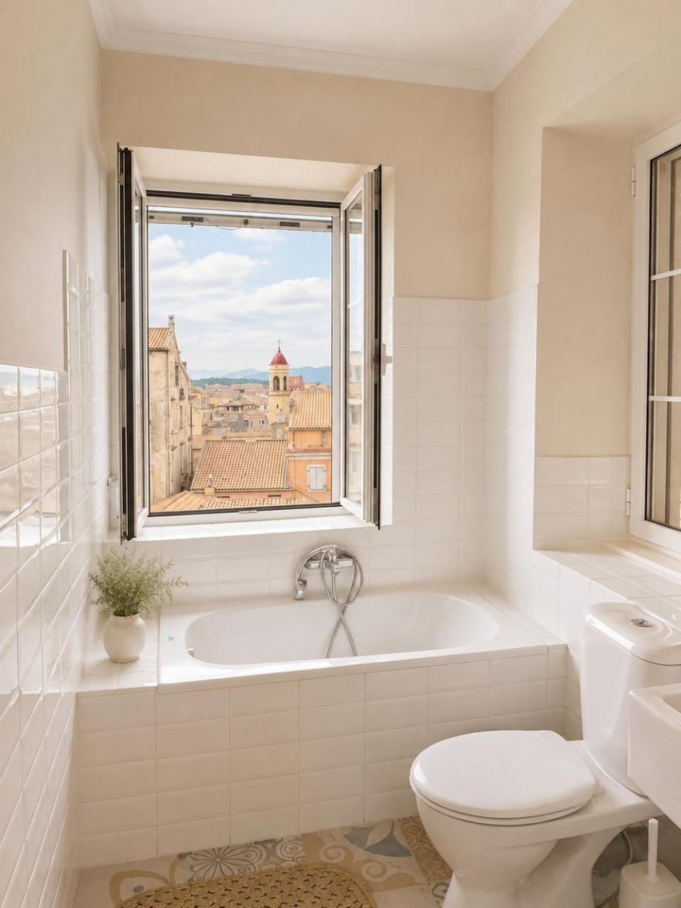 Toilet, Bathroom, Bath, towels
