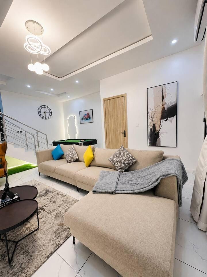 The Amber Stay 24/7 Power Fully Serviced Lekki House in Lagos, Nigeria