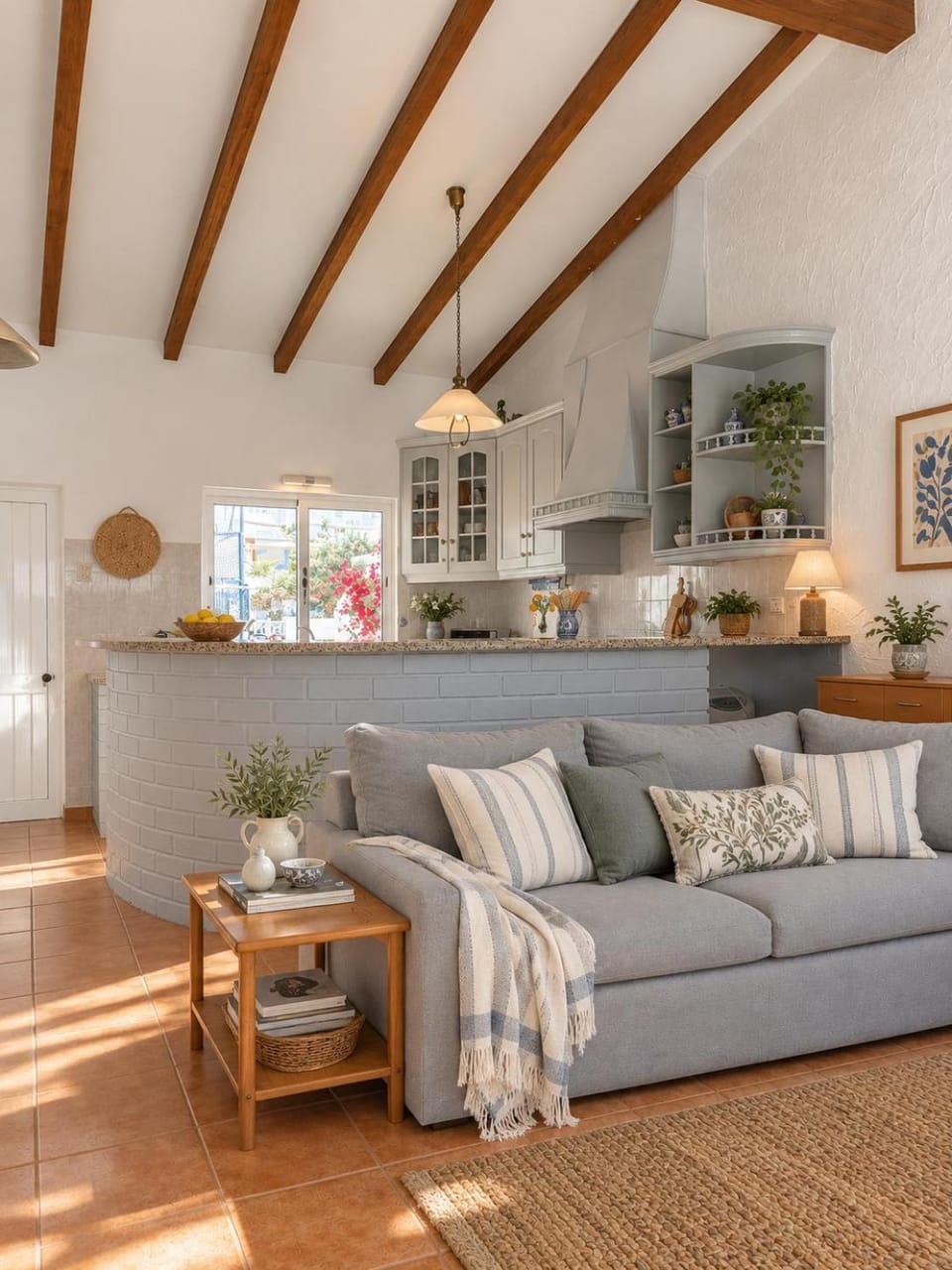 Living room, Sea view