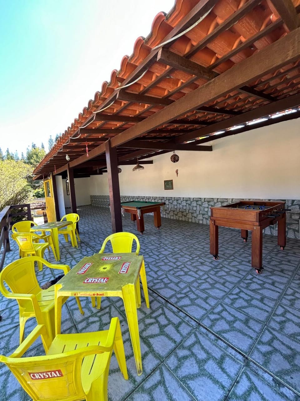 Great location Pool,BBQ grill,games,wifi House in Miguel Pereira