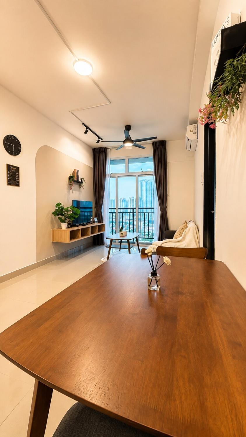 Living room, Dining area