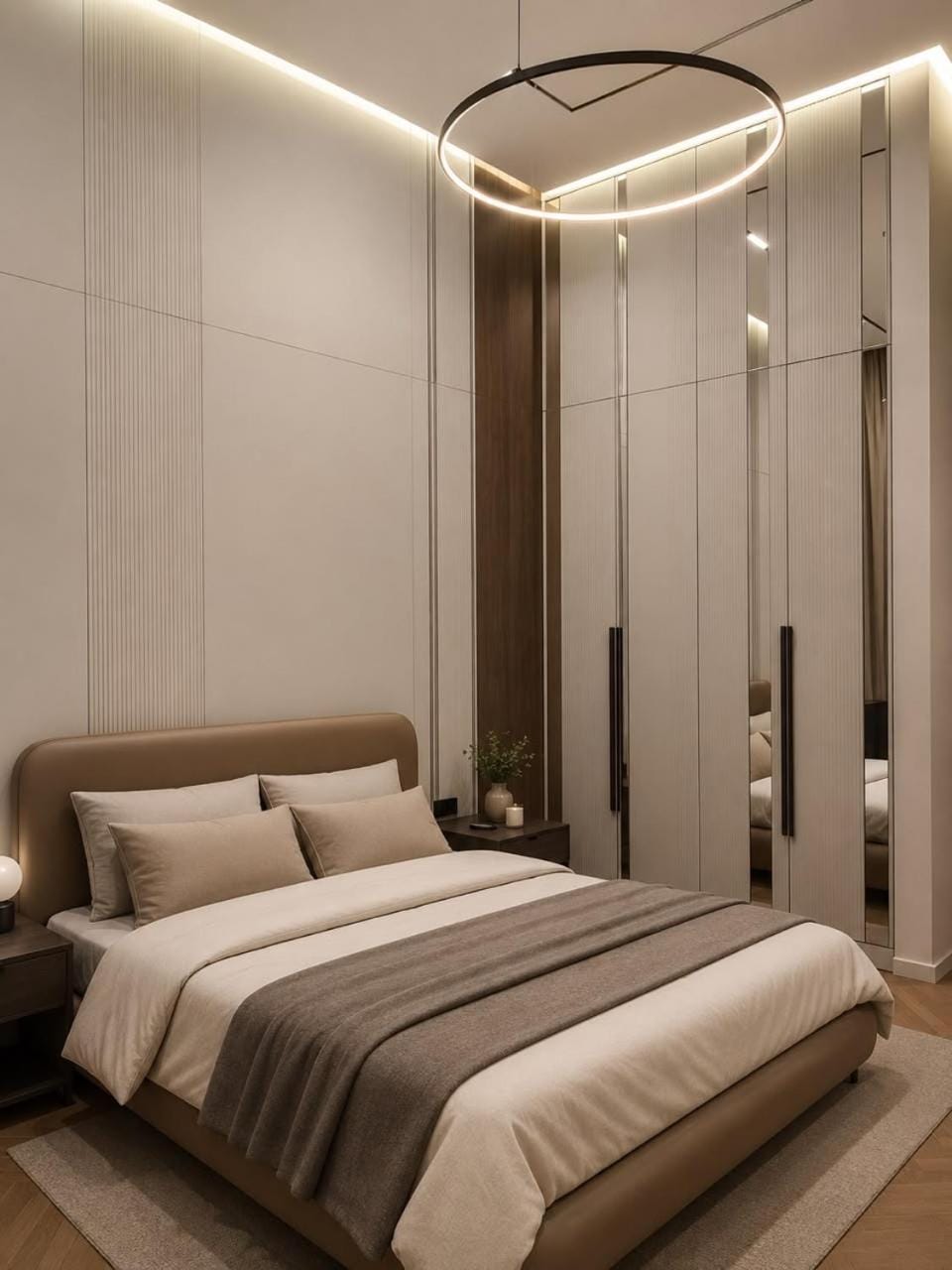 Photo of the whole room, Bedroom