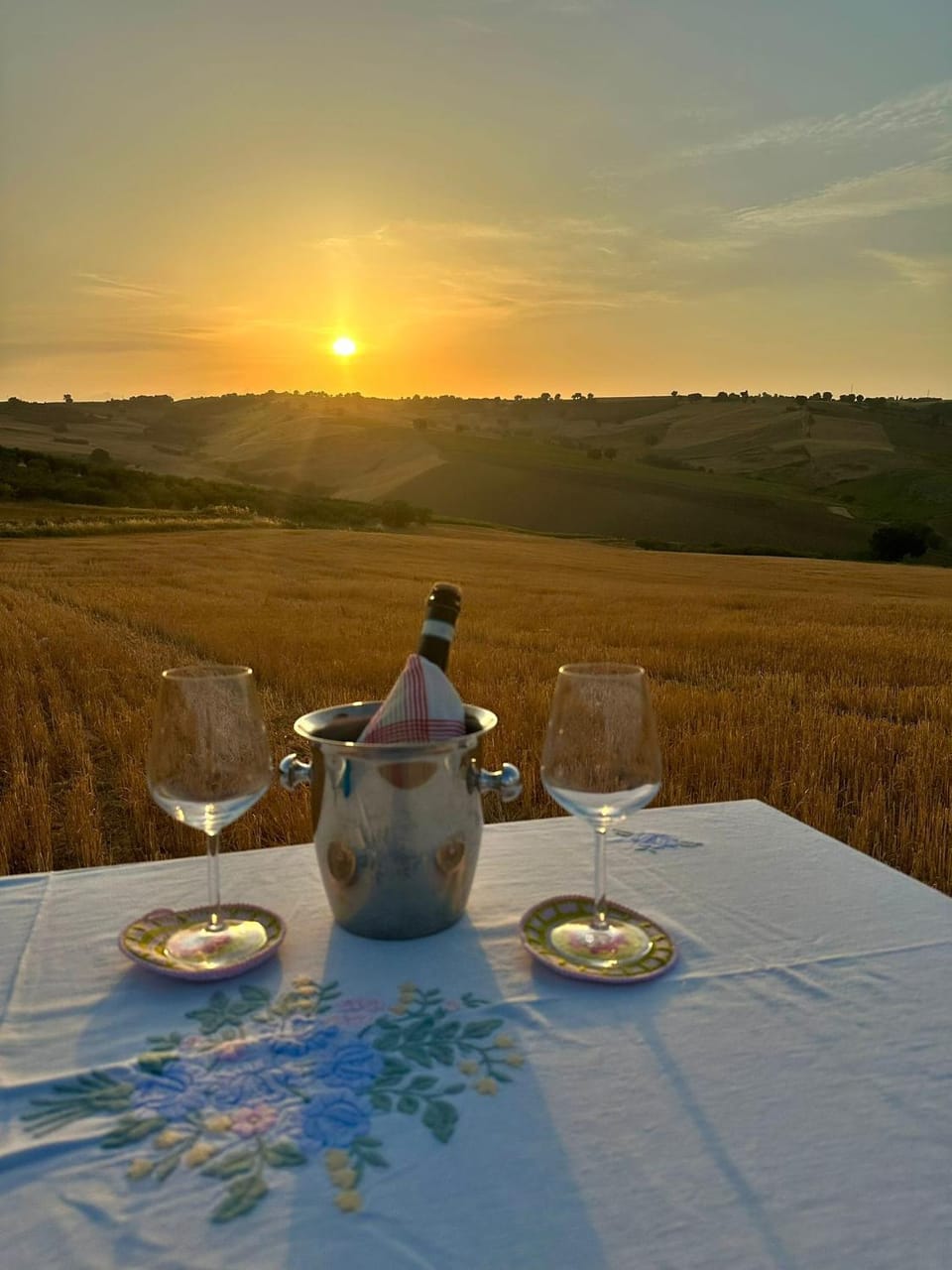 Natural landscape, Sunset