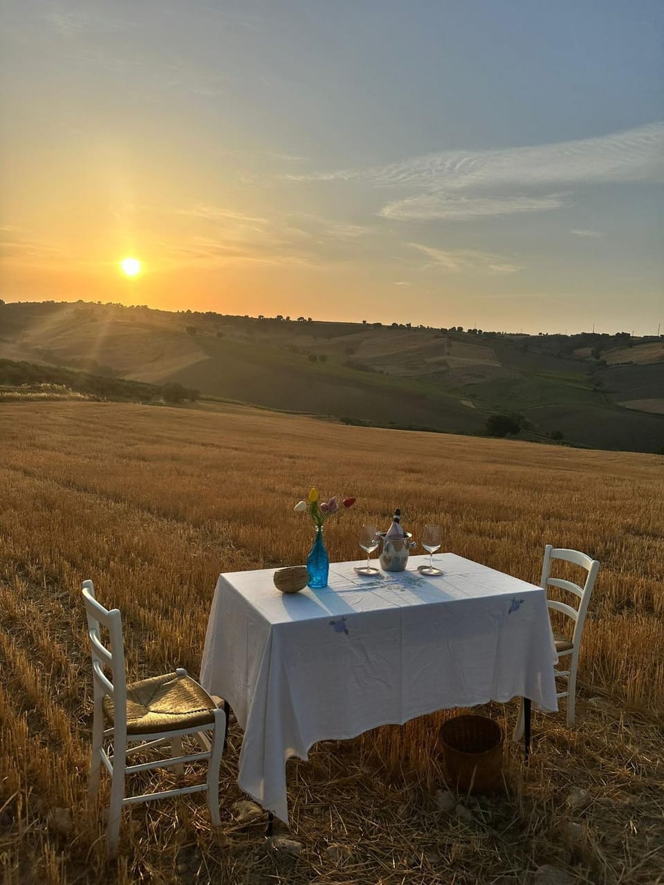 Natural landscape, Sunset