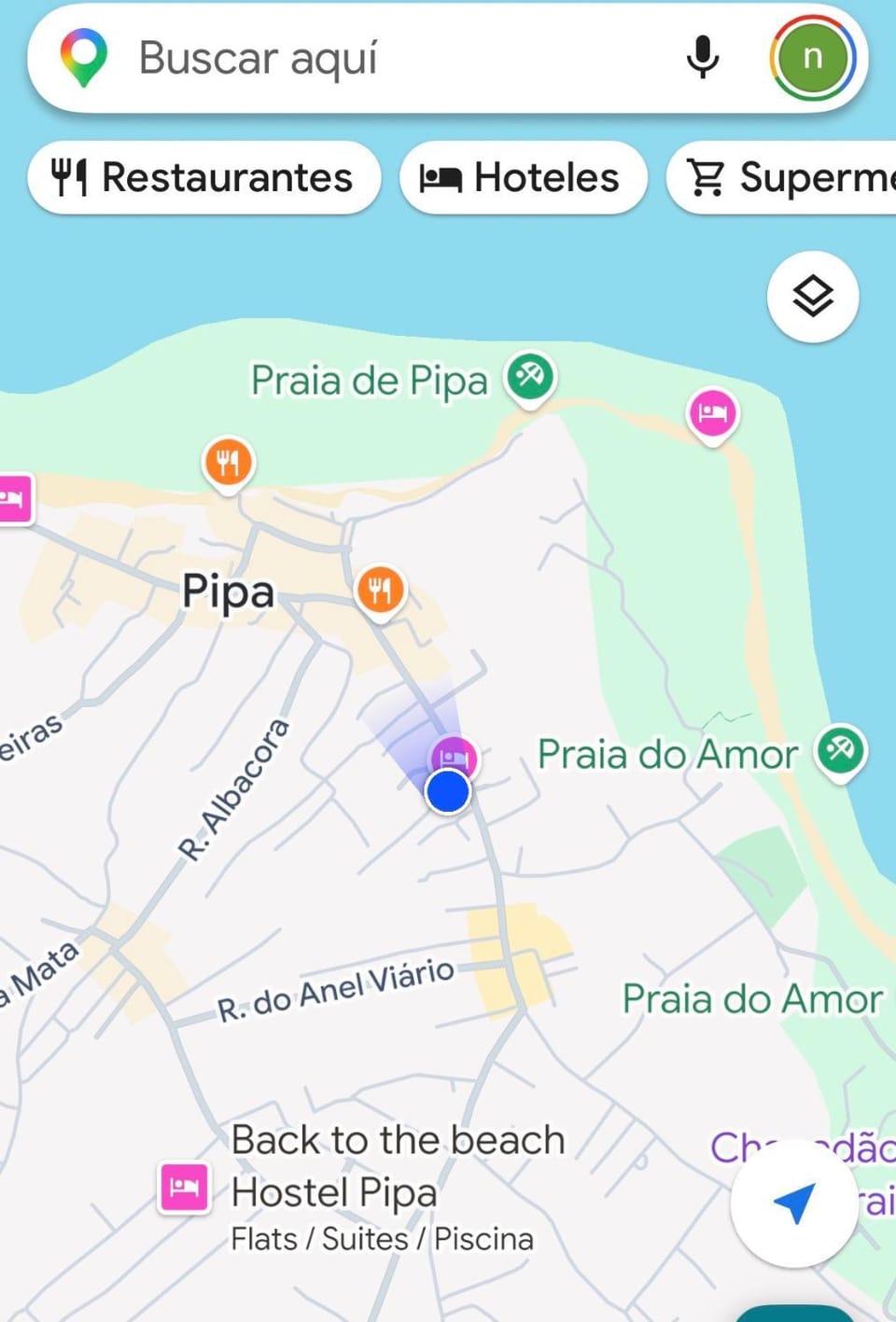 Pipa nativa Hostel in Pipa Beach
