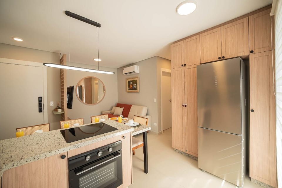 Apto Novo 2Q Ecoville | Rooftop + Churrasqueira Apartment in Curitiba