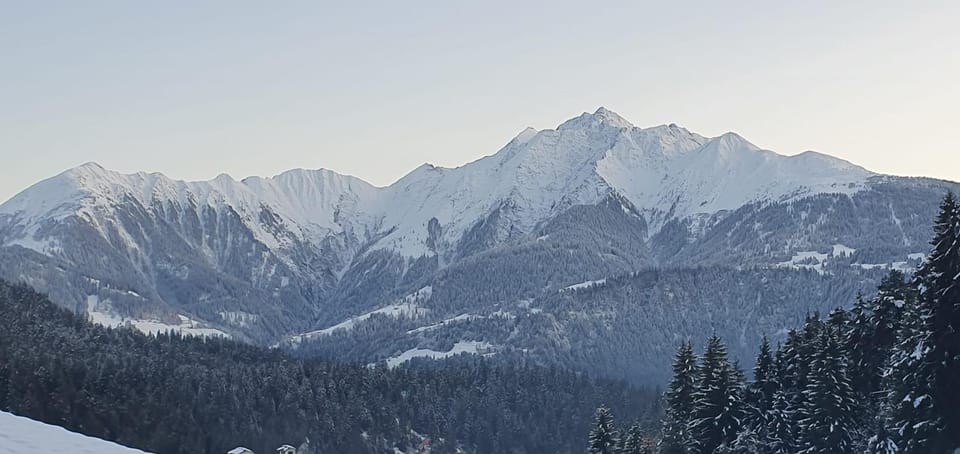Winter, Mountain view