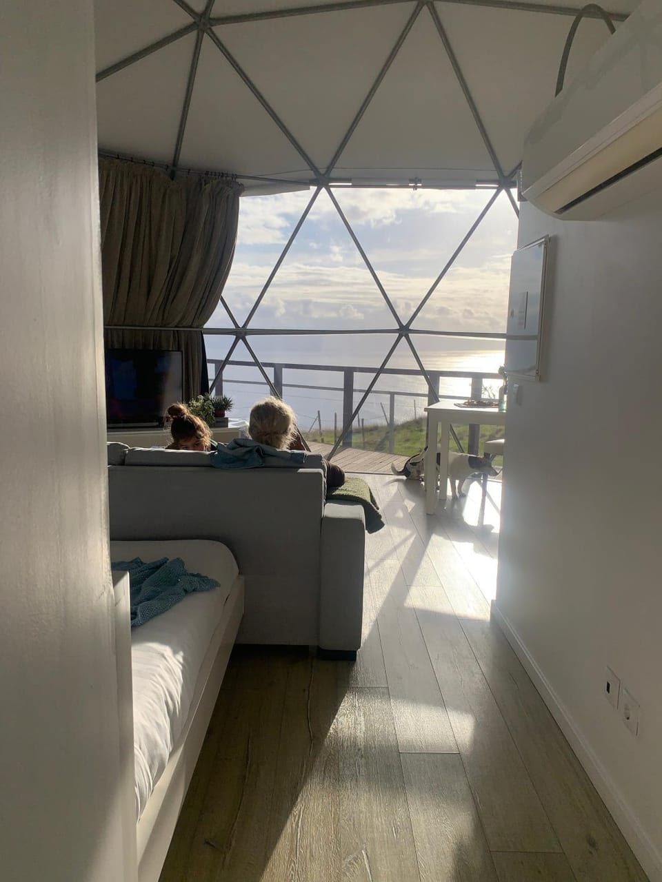 Property building, Living room, Bedroom