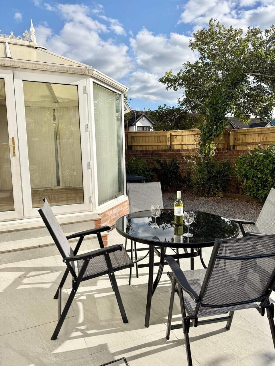 Patio, Garden view