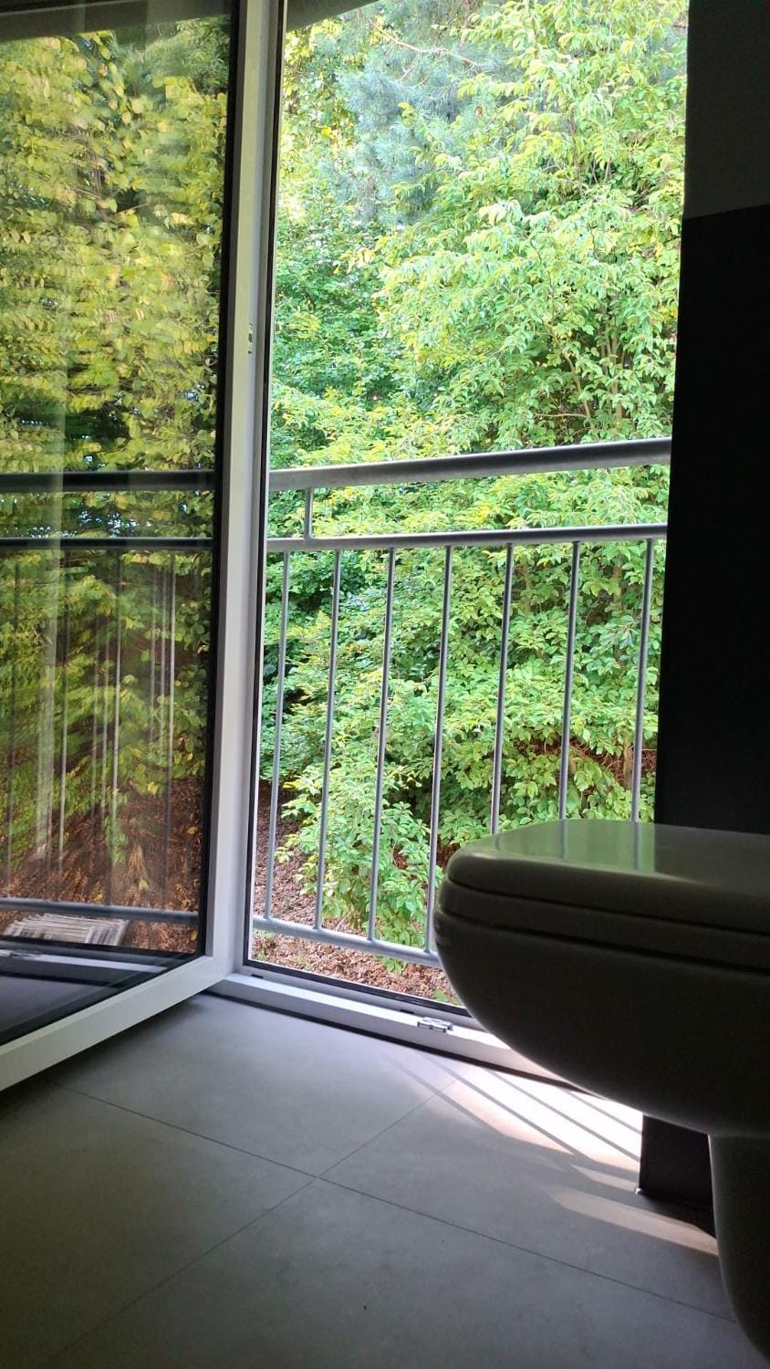 Bathroom, Garden view
