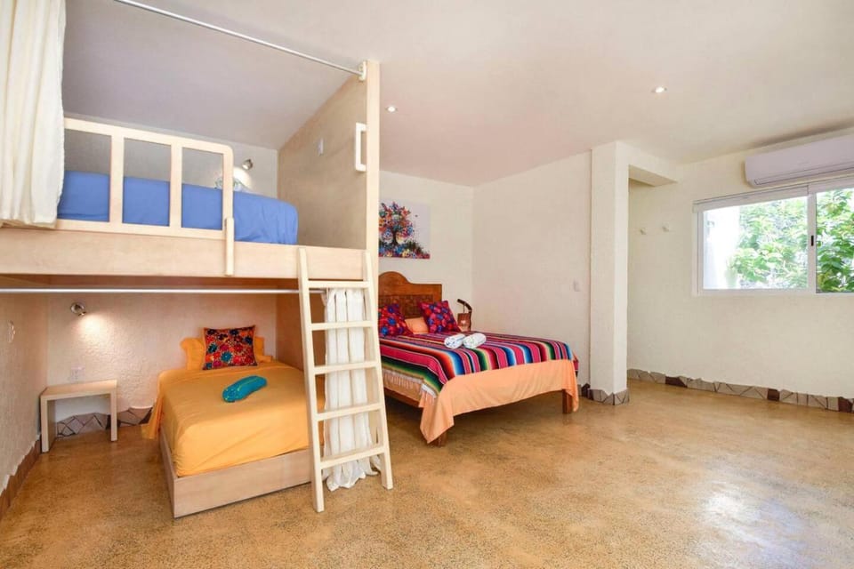 Spacious Family Room with Beautiful Garden View Vacation rental in San Miguel de Cozumel