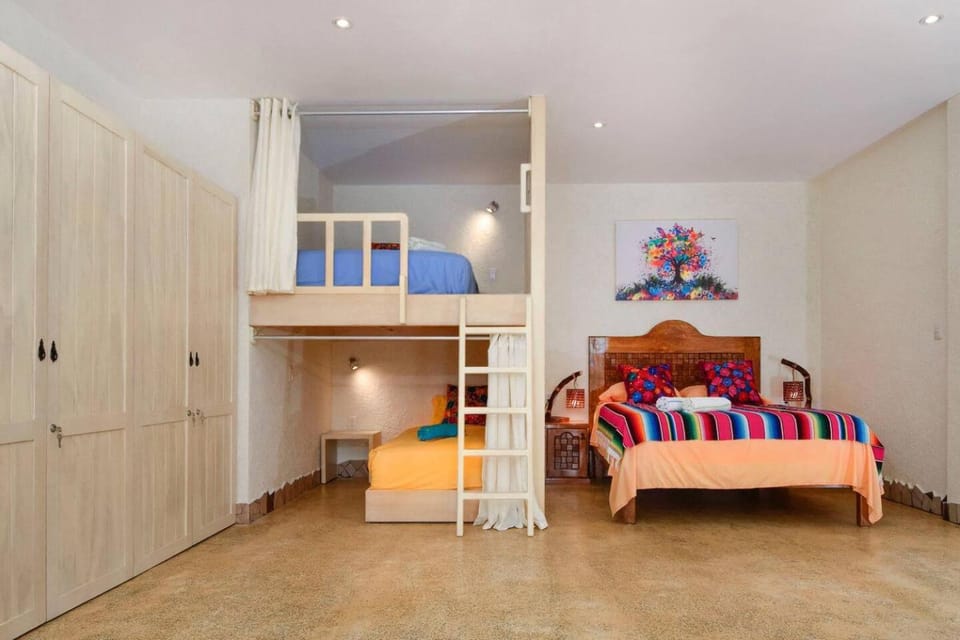 Spacious Family Room with Beautiful Garden View Vacation rental in San Miguel de Cozumel