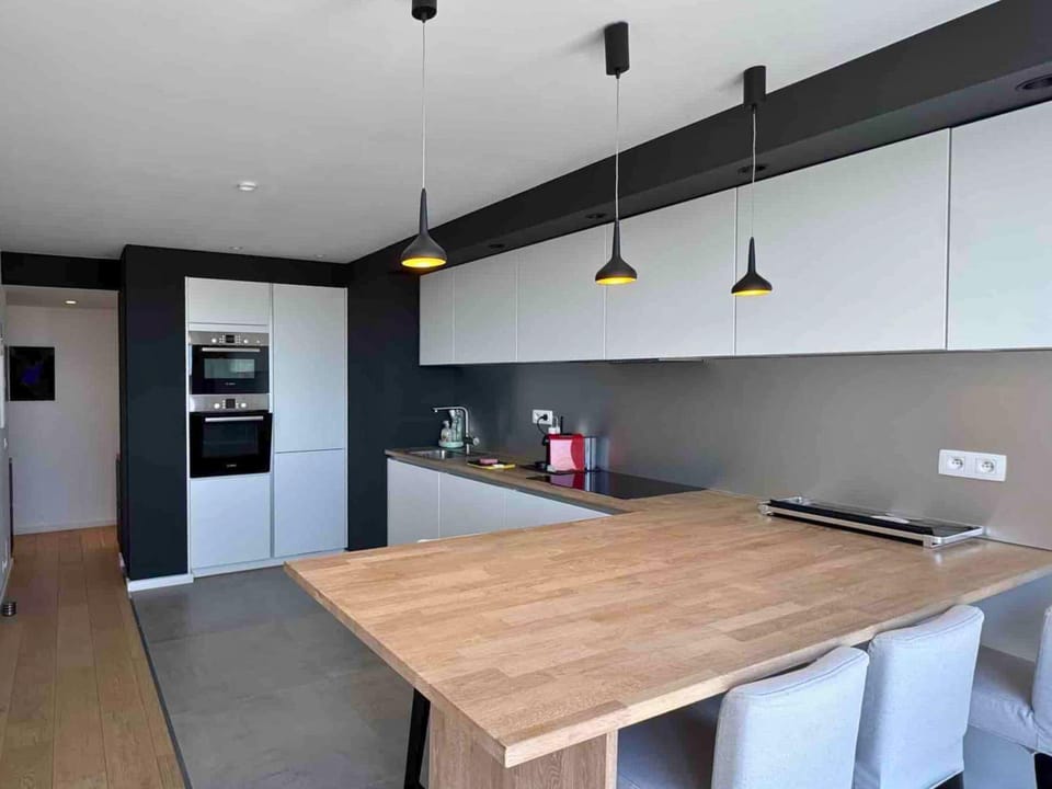 Kitchen or kitchenette, Dining area, dishwasher, oven, stove, toaster