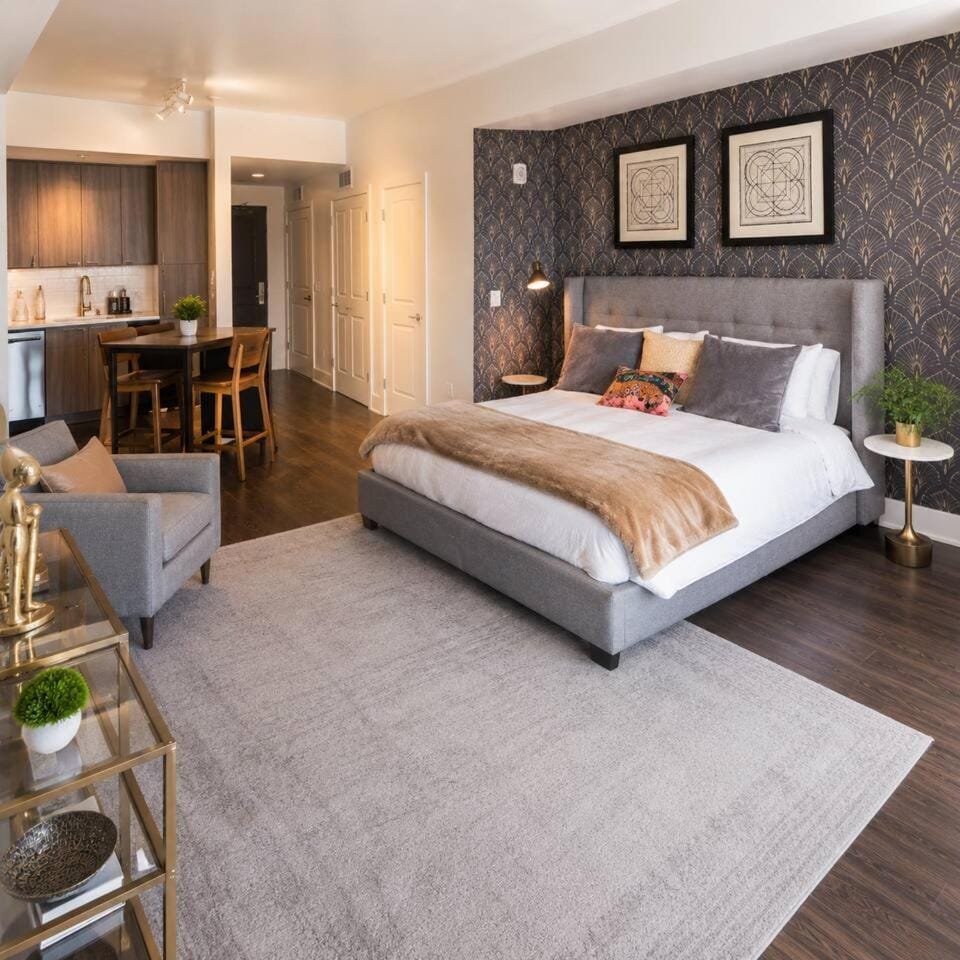 Mountain Views - Rooftop Pool and hot Tub - Lux Apartment in Cherry Creek