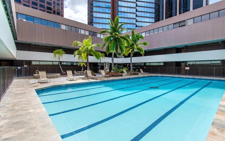 Swimming pool, Swimming pool, sunbed